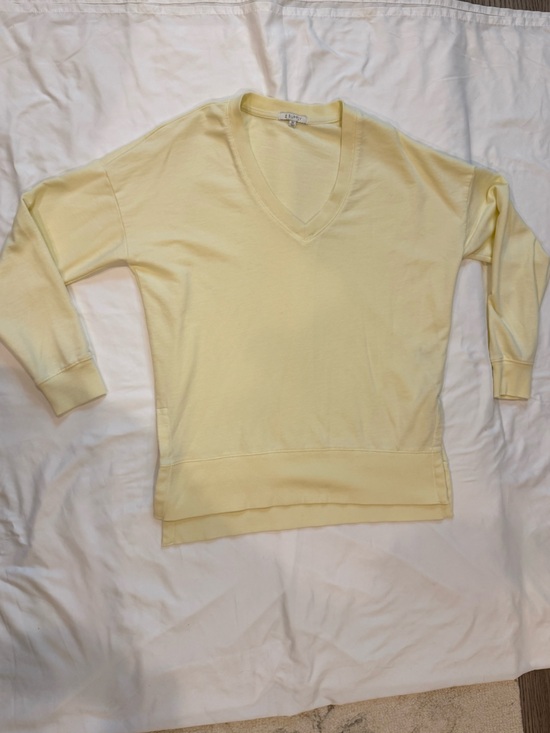 Z Supply Sweaters - Z Supply Yellow Long Sleeve Top Soft Knit Size XS Casual Basic